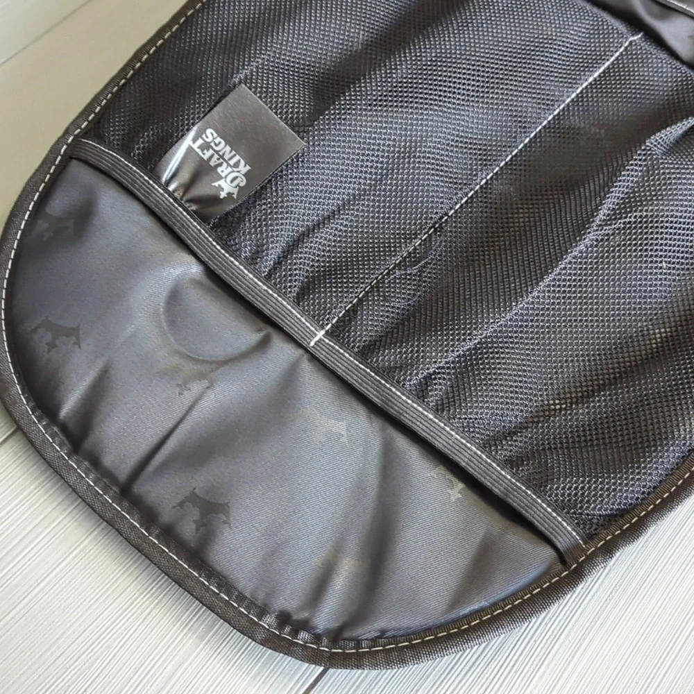 NWOT Draftkings DK Logo Men's Black Expandable Multi Compartment Travel Tote